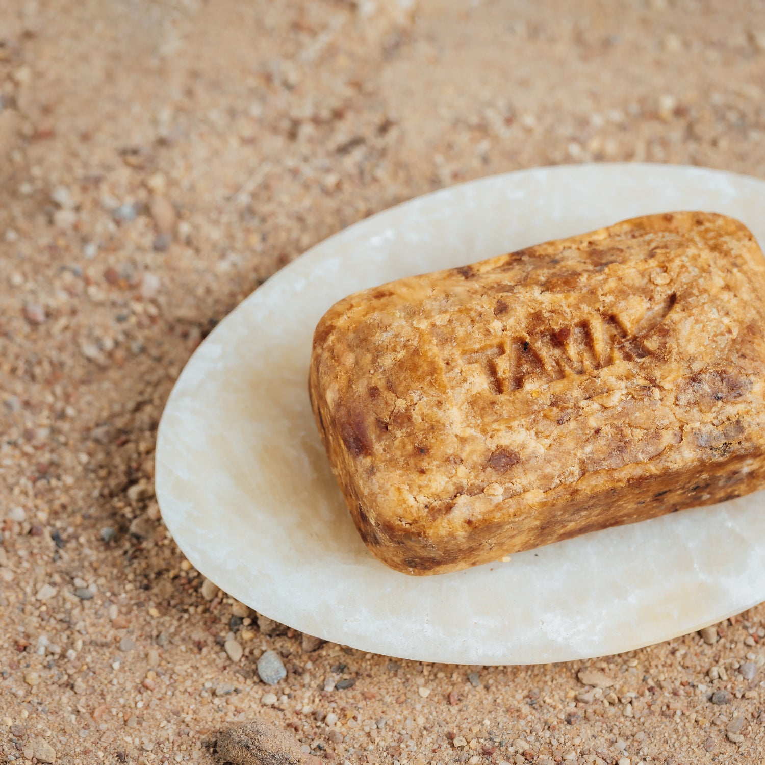 Onyx stone soap dish