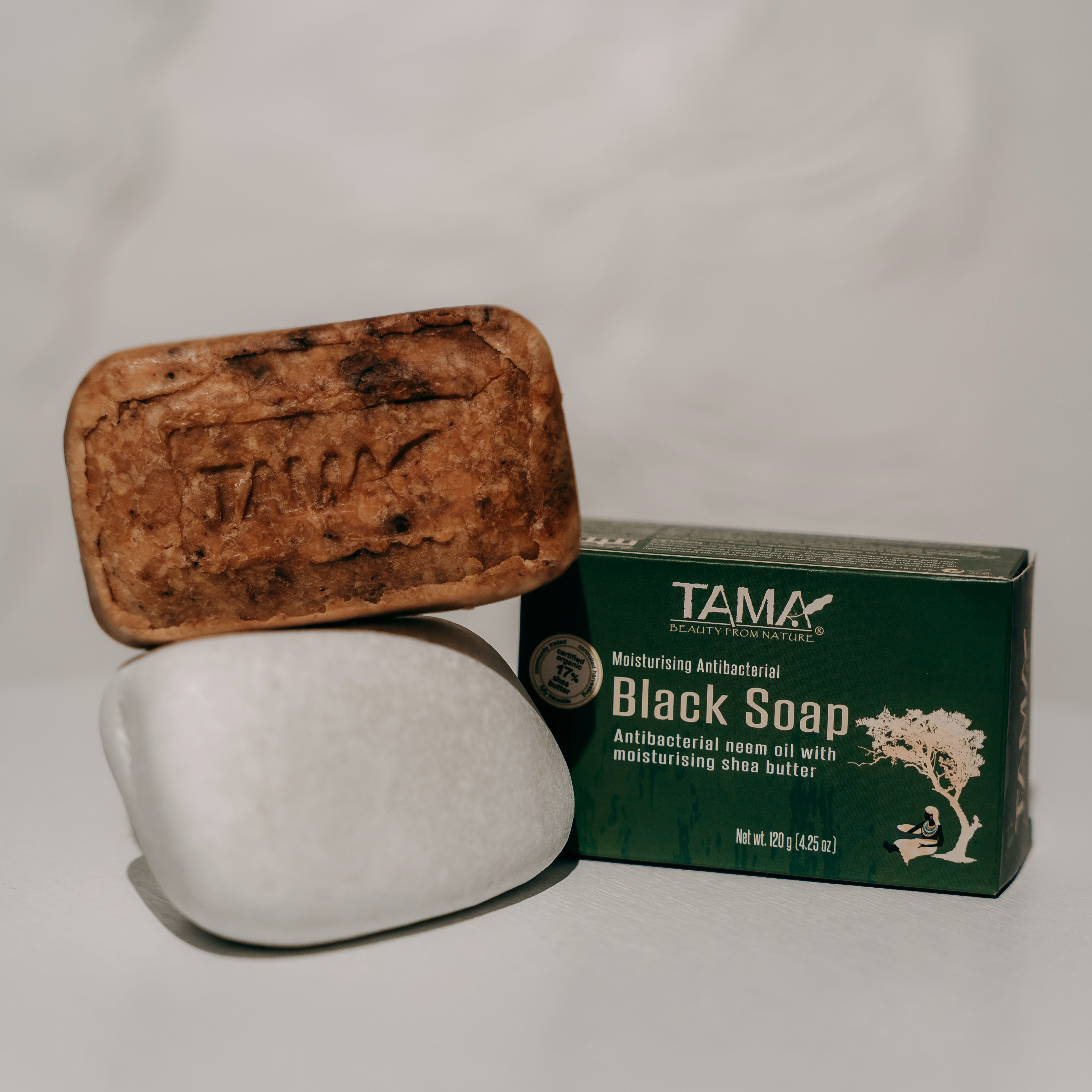 TAMA African black soap with neem oil